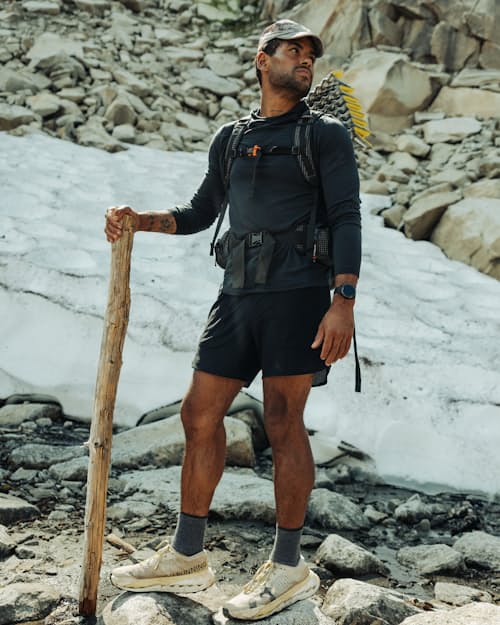 lifestyle image of 72-Hour Merino UPF Hoodie