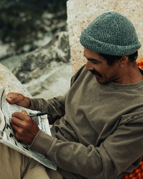 lifestyle image of Made in USA Watch Cap Beanie