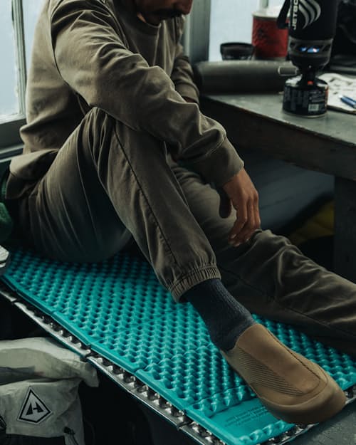 lifestyle image of PatinaTech Fleece Sweatpant