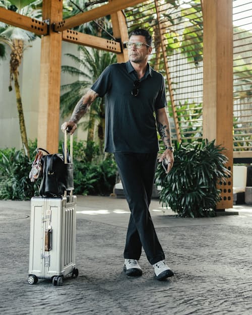 lifestyle image of 90L Check-In Travel Case