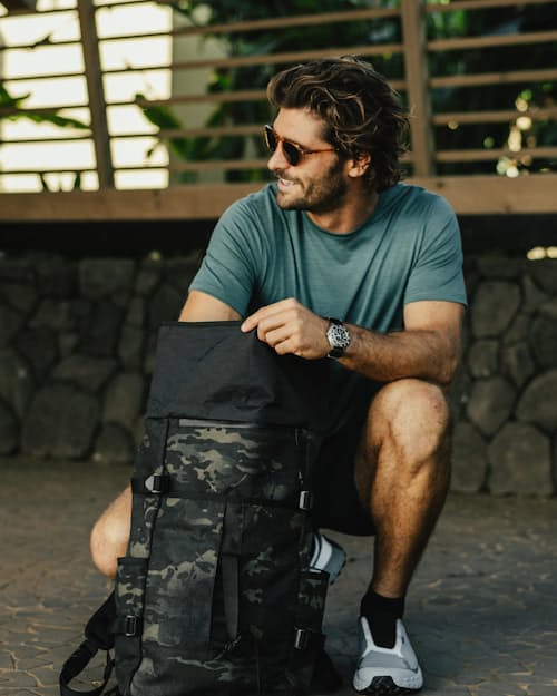 lifestyle image of Rolltop Backpack 28L
