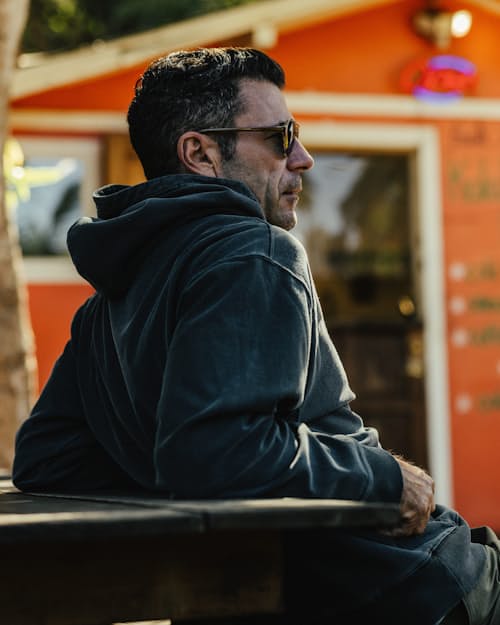 lifestyle image of Racer Sunglasses