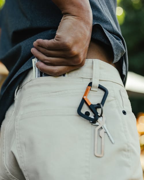 lifestyle image of Rover Double-Knee Work Pant - HB Straight