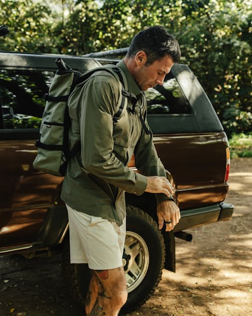 lifestyle image of Solas UPF Shirt