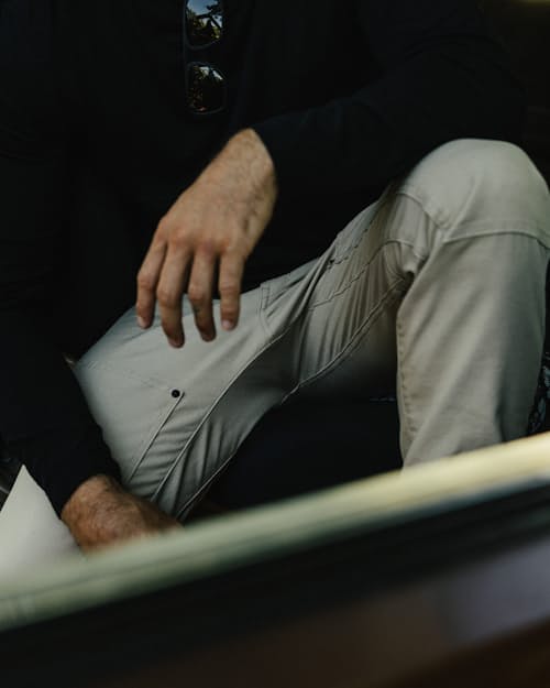 lifestyle image of Rover Double-Knee Work Pant - HB Straight