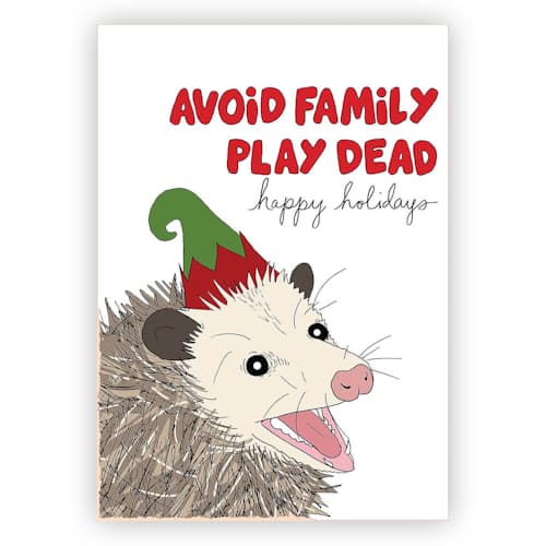 laydown image of Avoid Family Card