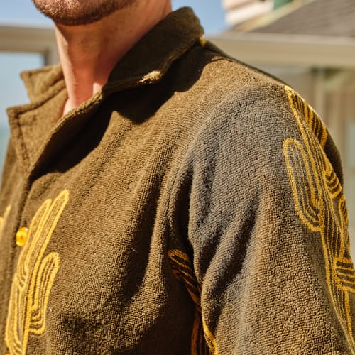 lifestyle image of Mezcal Short Sleeve Terry Shirt