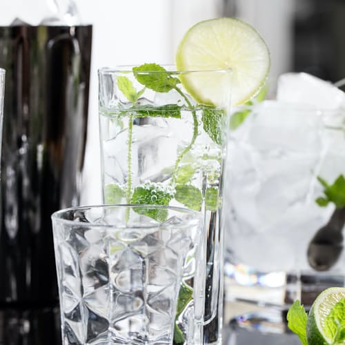 laydown image of Club Cocktail Shaker
