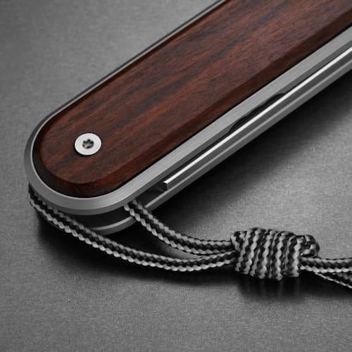 laydown image of The Duval Pocket Knife - Straight