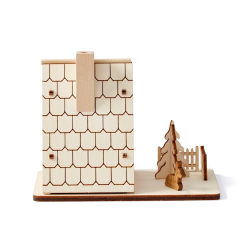 laydown image of DIY A-Frame and Incense Set