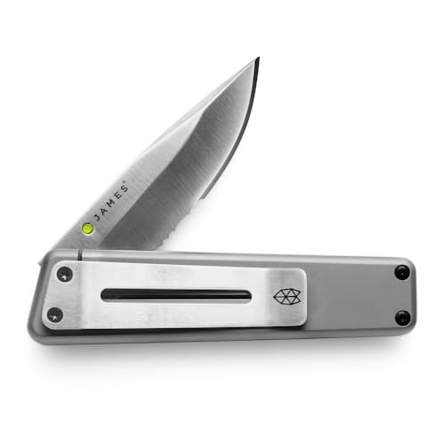 laydown image of The Chapter Knife - Serrated