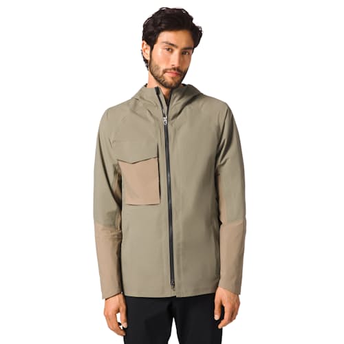 laydown image of Escape and Explore Rain Jacket