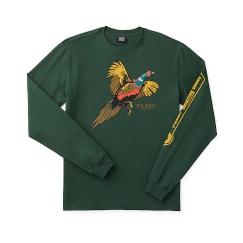 laydown image of LS Outfitter Graphic Tshirt