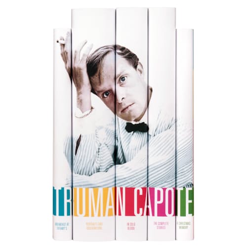laydown image of Truman Capote
