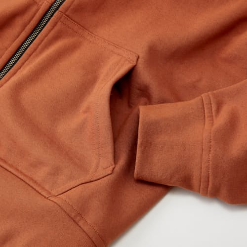 lifestyle image of 10-Year Full Zip Hoodie