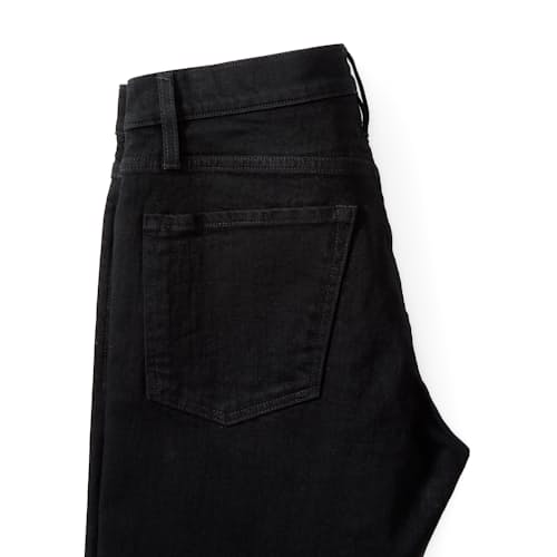 laydown image of Jet Black Jeans - Slim
