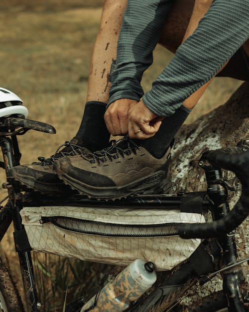 lifestyle image of Jasper Zionic WP Trail Sneaker
