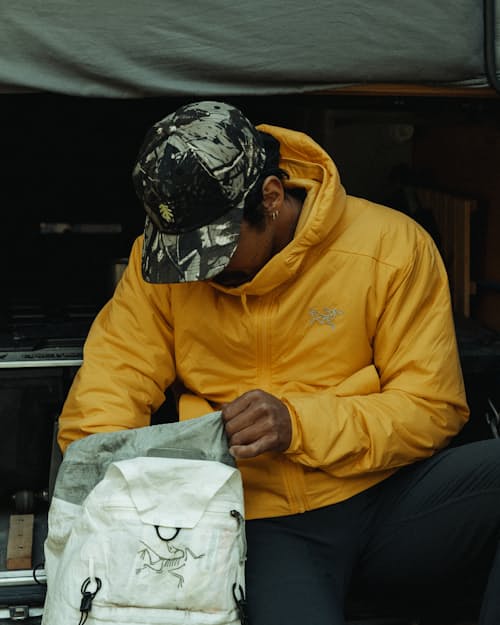 lifestyle image of Atom Hoody