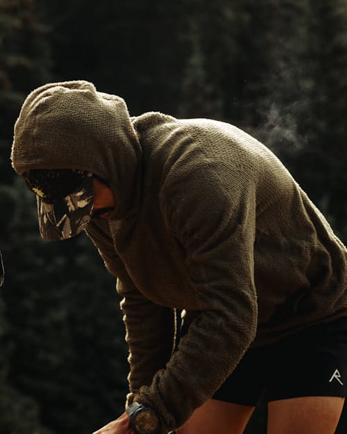 lifestyle image of ShadowFleece™ Hoodie