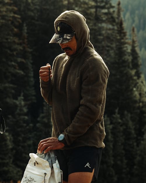 lifestyle image of ShadowFleece™ Hoodie