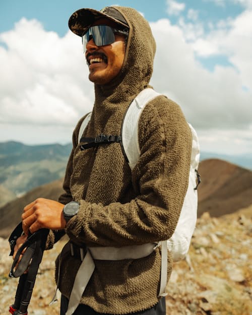 lifestyle image of ShadowFleece™ Hoodie