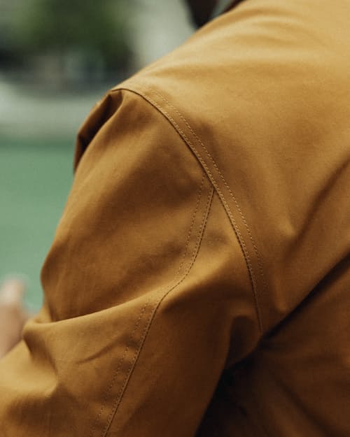 lifestyle image of Dry Wax Field Jacket