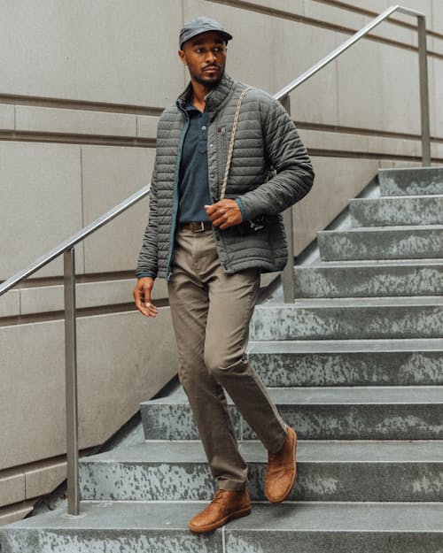 lifestyle image of 365 Chino Pant - HB Straight
