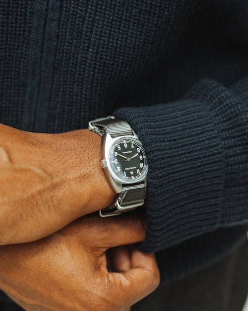 lifestyle image of Full-Zip Cardigan Sweater