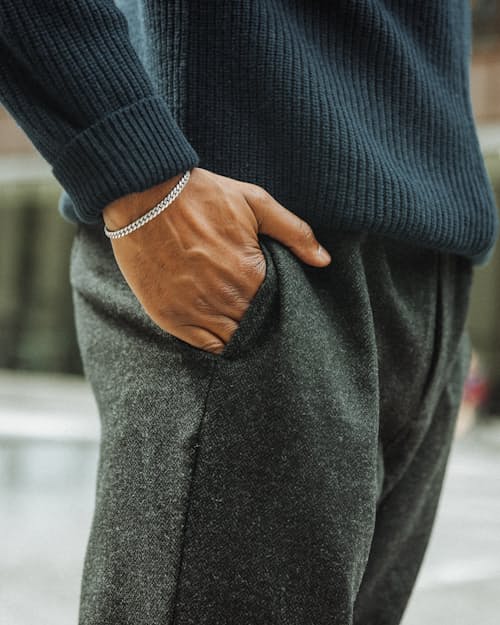 lifestyle image of Wool Trouser