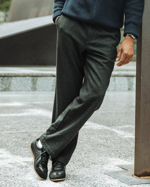 lifestyle image of Wool Trouser