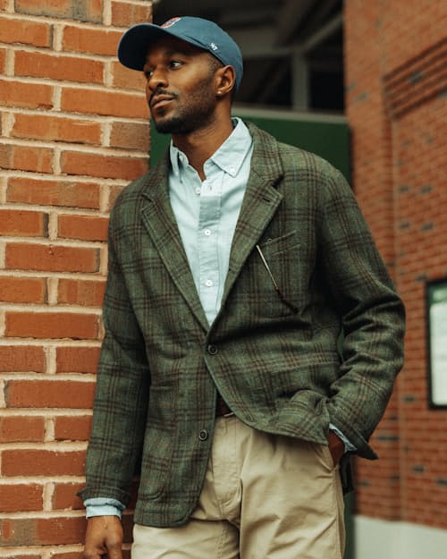 lifestyle image of Heritage Trap Blazer