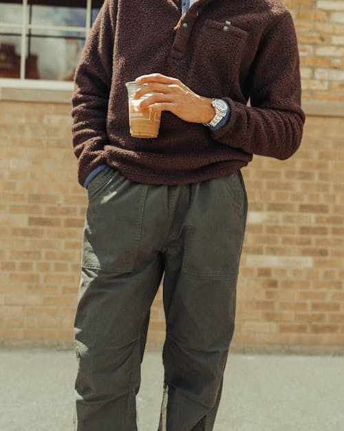 lifestyle image of Drawstring Utility Pant
