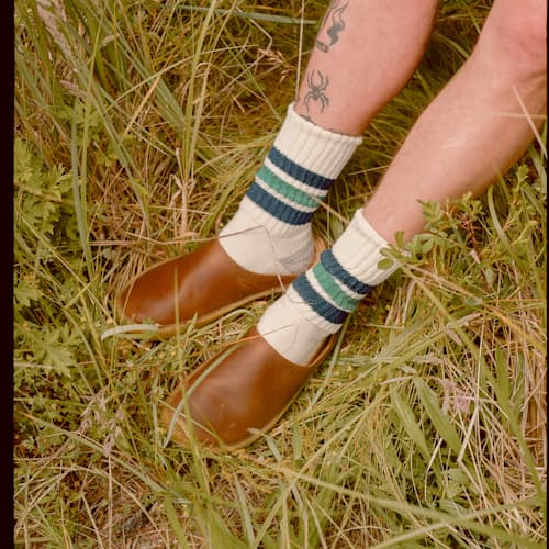 lifestyle image of Old School Crew Sock