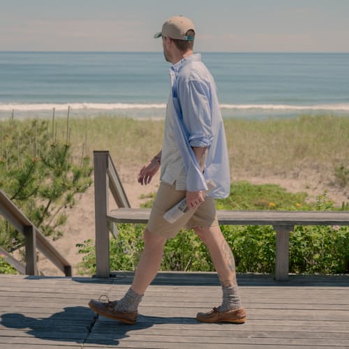 lifestyle image of Canvas Stretch Supply Short - 9"