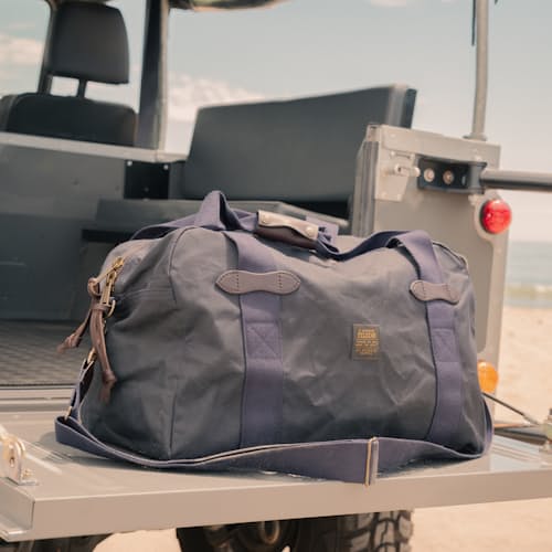 lifestyle image of Tin Cloth Medium Duffel Bag - 43L