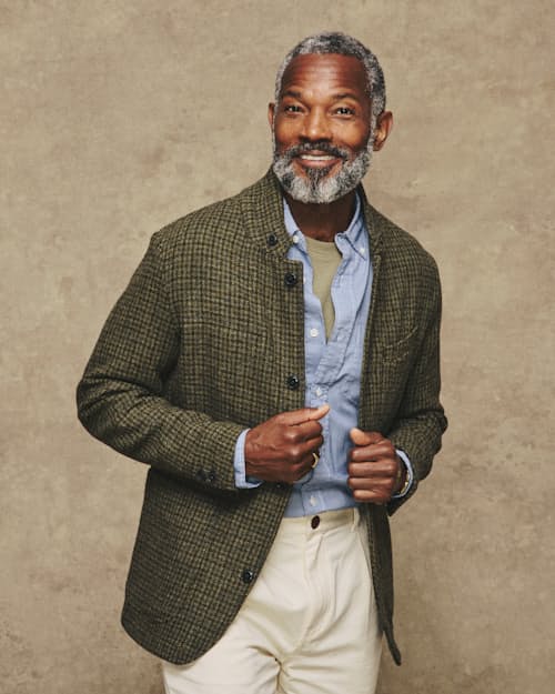 lifestyle image of Heritage Trap Blazer