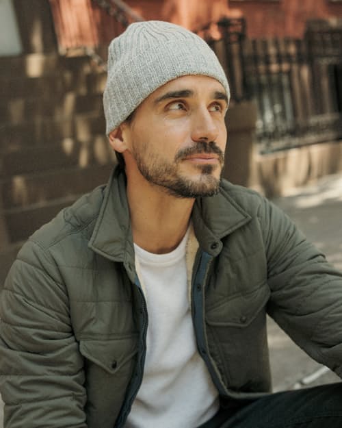 lifestyle image of Quilted Superfleece Jacket - Exclusive