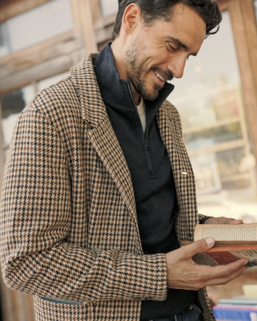 lifestyle image of Heritage Trap Blazer