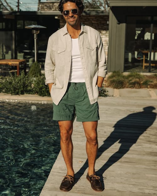 lifestyle image of Airtex Hybrid Short - 6.5"