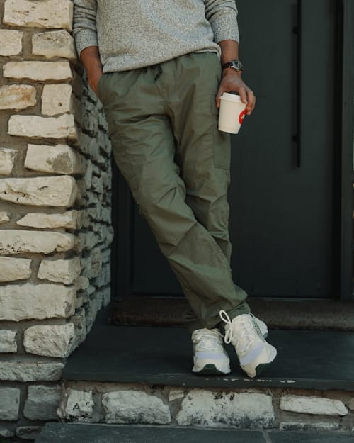 lifestyle image of Drawstring Cargo Pant - Exclusive