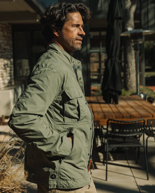 lifestyle image of Sailcloth Tanker Jacket