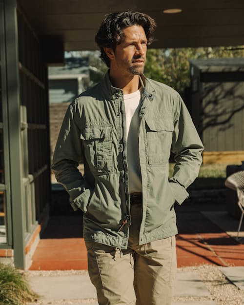 lifestyle image of Sailcloth Tanker Jacket