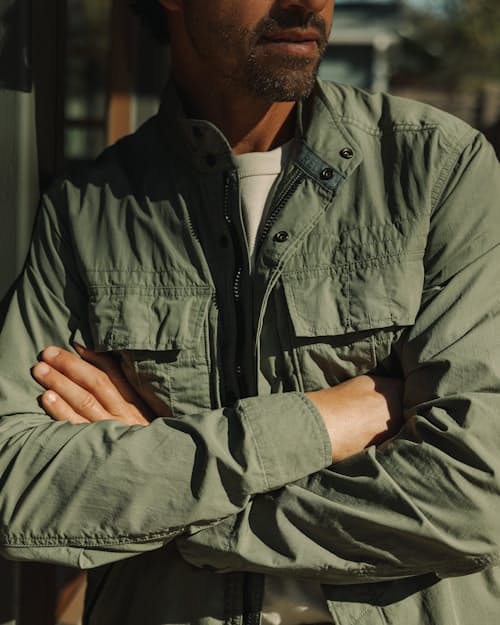 lifestyle image of Sailcloth Tanker Jacket