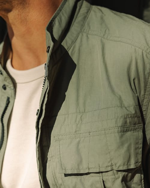 lifestyle image of Sailcloth Tanker Jacket