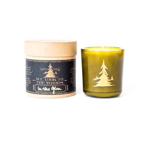 laydown image of In the Glen Candle
