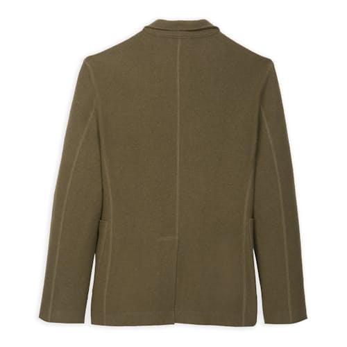 laydown image of Boiled Wool Sportcoat