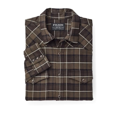 laydown image of Western Flannel Shirt