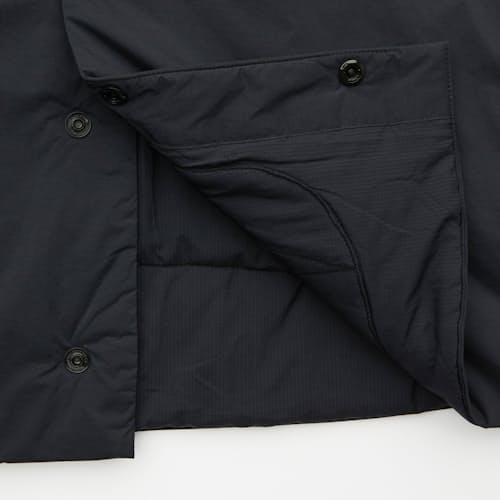 laydown image of Thermal Light Shirt Jacket