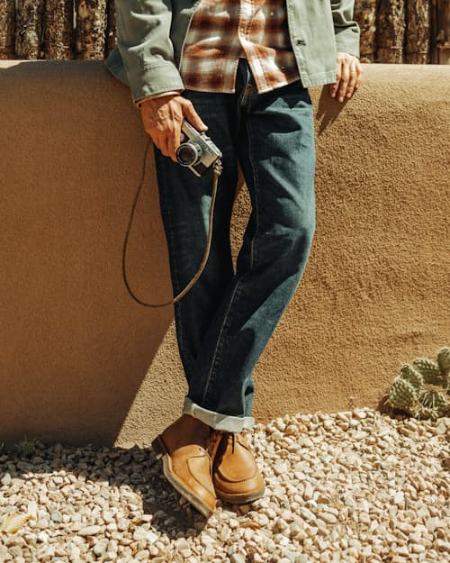 lifestyle image of Moc Toe Chukka Boot