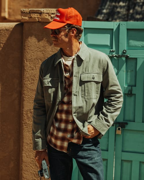 lifestyle image of Vintage Sateen Shirt